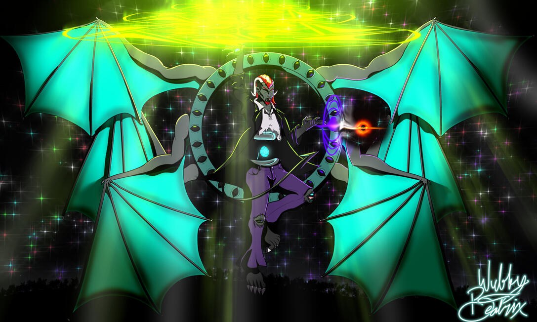 Image of Wubby's "True form", as a design concept and outfit design to work on an unusual form.